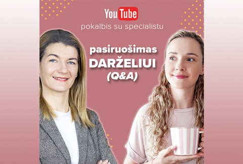 Pasiruošimas vaikų darželiui